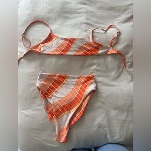 SKATIE swim top and bottom size Small